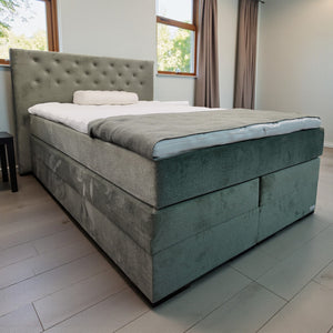 Boxspringbett Lisa mit Stauraum - 140 × 210 cm