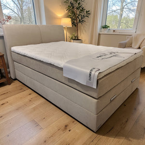 Boxspringbett Pia mit Stauraum - 140 × 200 cm
