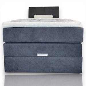 Boxspringbett Pia mit Stauraum - 100 × 200 cm