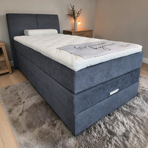 Boxspringbett Pia mit Stauraum - 100 × 200 cm