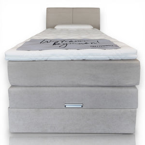 Boxspringbett Pia mit Stauraum - 100 × 200 cm