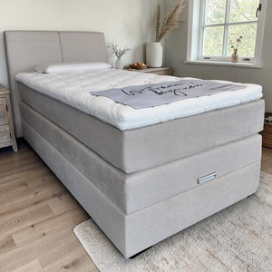 Boxspringbett Pia mit Stauraum - 100 × 200 cm