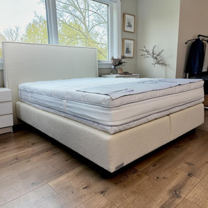 Boxspringbett Helene starr – 140 × 200cm
