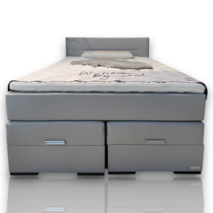 Boxspringbett Lisa mit Stauraum - 140 × 200 cm