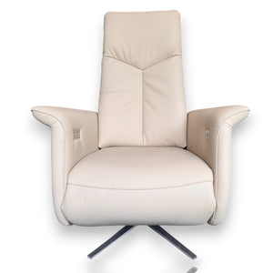 Relaxsessel Sam mit Aufstehhilfe – Echtleder Beige