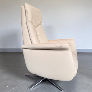 Relaxsessel Sam mit Aufstehhilfe – Echtleder Beige
