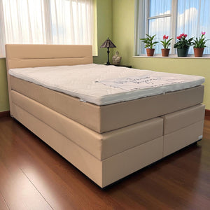 Boxspringbett Lisa mit Stauraum – 140x200 cm